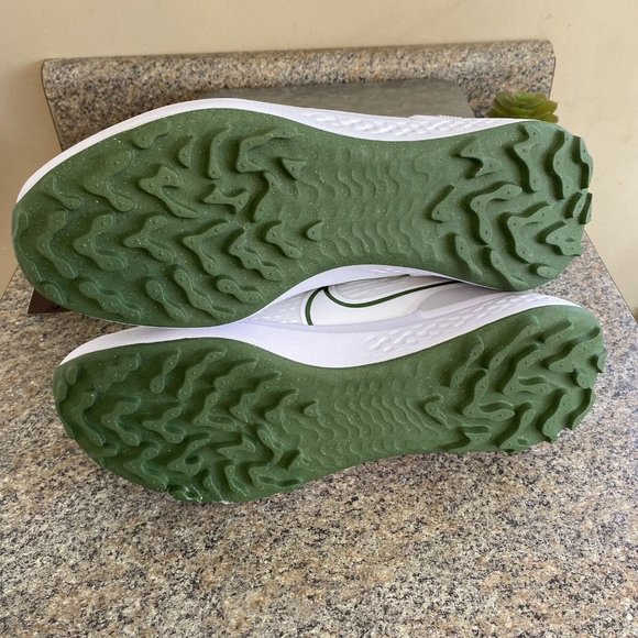 Nike React Infinity‎ Pro 2 Shoes DJ5593-102 White Green Spikeless Mens Size 12 - Picture 8 of 9
